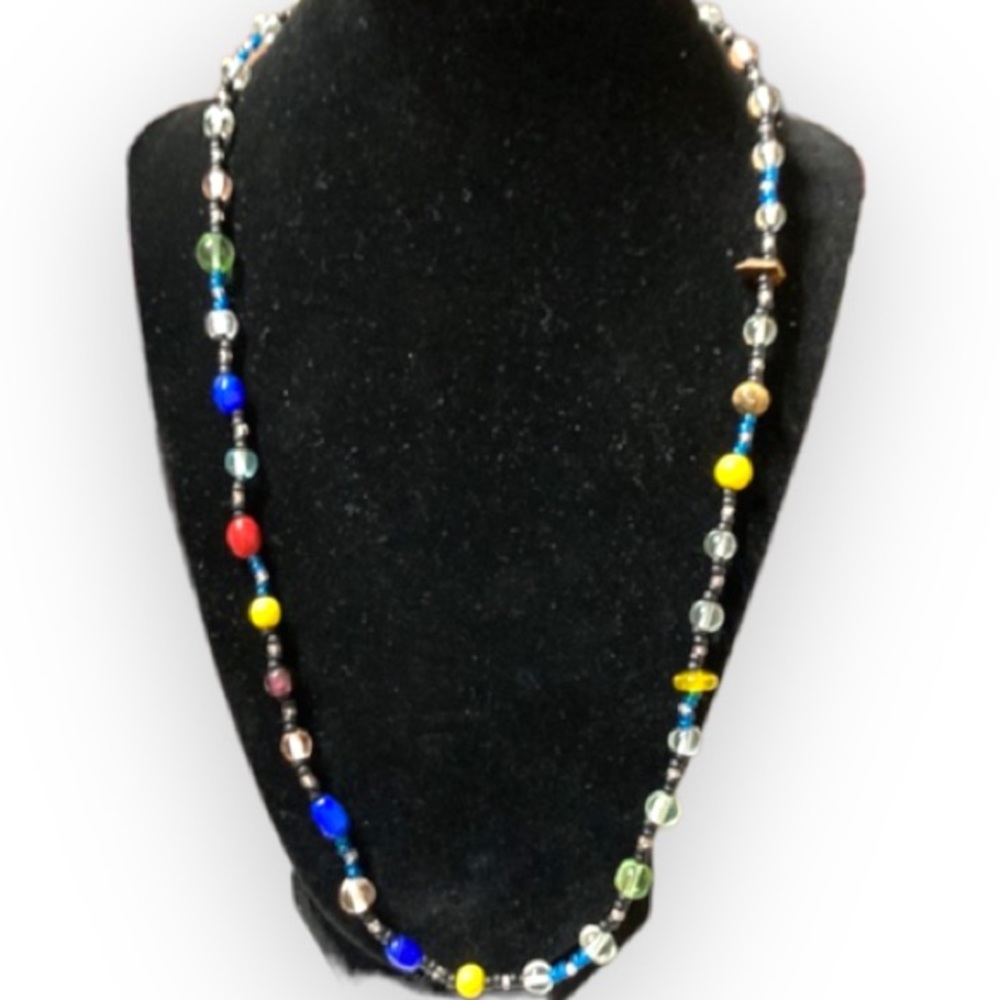 Native made beaded necklace